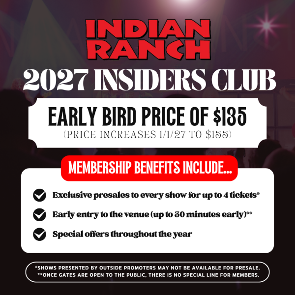 Indian Ranch 2027 Insiders Club_Early Bird